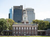 Independence Hall in Philadelphia.  Image via Wikipedia.