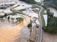 Flooding near Asheville, N.C.