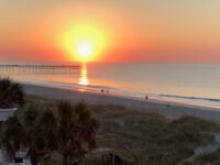 Sunrise at Myrtle Beach. (Photo by Susan McBrayer)