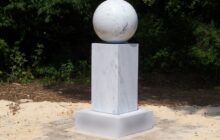 MYSTERY PHOTO: Sphere on a pedestal is what you are searching for